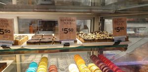 Raw vegan slices at Hill Street Grocer in Devonport