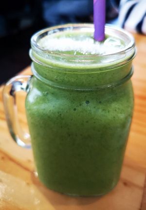 Green Goddess Smoothie at Bayside Barista in Rockingham
