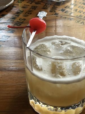 Amaretto sour's  at Klaar Gemaakt in Rotterdam