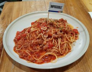 Impossible Bolognese 不可能肉醬意大利粉 at YEARS 素年 in Kowloon