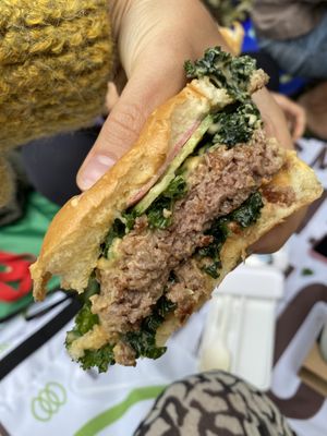 Impossible burger   at YEARS 素年 in Kowloon