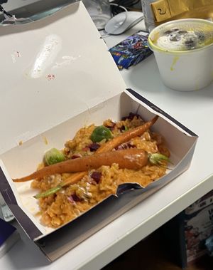 Pumpkin risotto  at YEARS 素年 in Kowloon