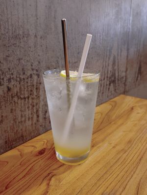 Passion Fruit Lemon Soda 熱情果檸檬梳打 at YEARS 素年 in Kowloon