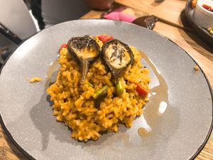 Tom Yam risotto at YEARS 素年 in Kowloon