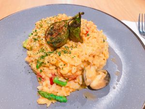 Tom Yam risotto  at YEARS 素年 in Kowloon