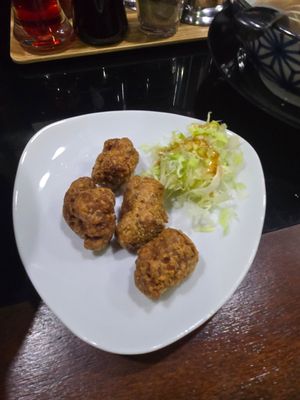 Soya meat at Ramen Kazu in Kyoto