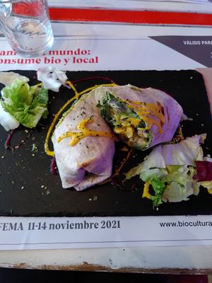 Lady killer wrap at Sanissimo - Gran Via in Madrid