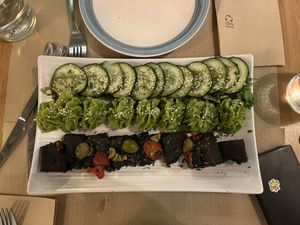 Hummus appetizer   at Sanissimo - Gran Via in Madrid