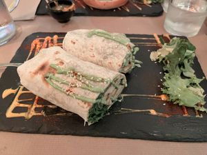 Wrap lady killer  at Sanissimo - Gran Via in Madrid