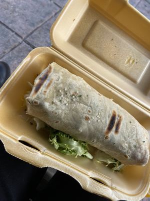 Lady Killer Wrap😄 #Veganuary at Sanissimo - Gran Via in Madrid