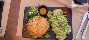 Hamburguesa at Sanissimo - Gran Via in Madrid