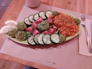Hippie salad 🥗 at Sanissimo - Gran Via in Madrid
