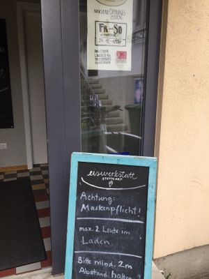 Outside  at Eiswerkstatt in Stuttgart