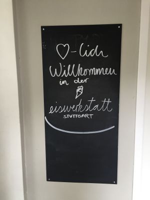 Inside  at Eiswerkstatt in Stuttgart
