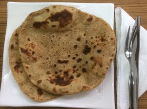 Home make chapati  at Ashoka Vegan in Koh Phangan