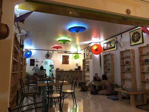 Interior at Ashoka Vegan in Koh Phangan