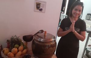 Friendly staff, welcoming at Ashoka Vegan in Koh Phangan