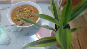 Масамар карри at Ashoka Vegan in Koh Phangan