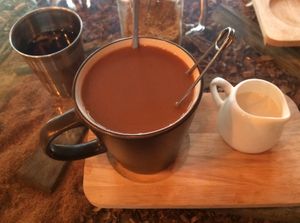 Yogi Herbal tea  at Ashoka Vegan in Koh Phangan