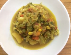 Vegan masala at Ashoka Vegan in Koh Phangan