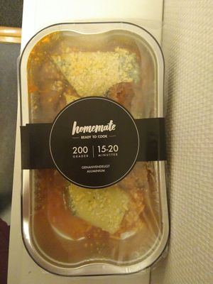 Cannelloni with ricotta and portobello at Homemate in Frederiksberg