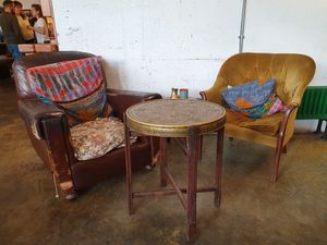 Fumbally cozy and fun decor! at The Fumbally in Dublin