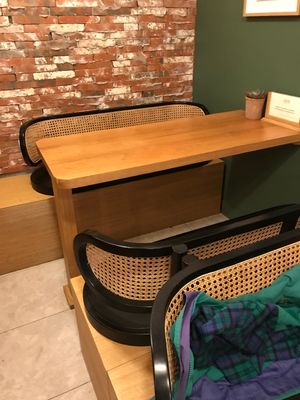 Fair amount of seats inside and outside at Noväa Social Food in Cannes