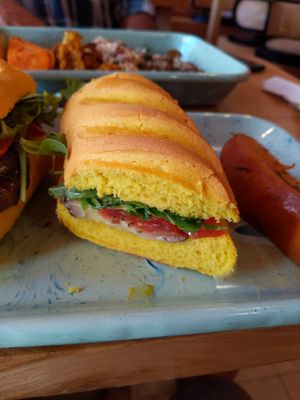 Italian sandwich with no ricotta at Noväa Social Food in Cannes