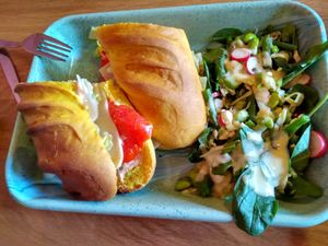 Sandwich at Noväa Social Food in Cannes