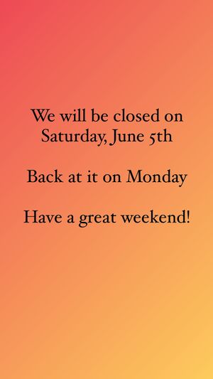 Taking a quick break. See you Monday!
 at Root Down Kitchen in Bend