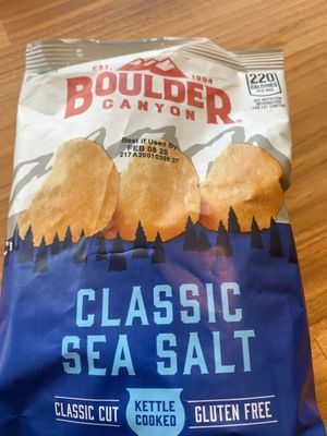 Kettle Chips are Oregon based and the founder grew up in Bend.  Go Local...Really Local😄 at Root Down Kitchen in Bend