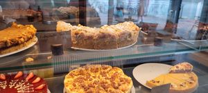 They had three vegan cakes which were excellent! at Mit Herz und Zucker in Hamburg