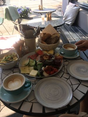 Breakfast to share.  at Mit Herz und Zucker in Hamburg