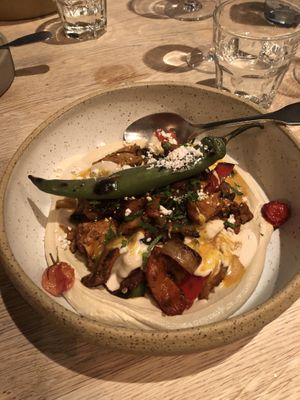 vegan Jerusalem Plate  at NENI in Cologne