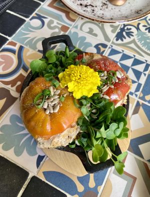 Roasted tomatoes 🍅  at MIMO in Malaga