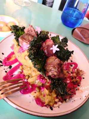 Stuffed potato at MIMO in Malaga