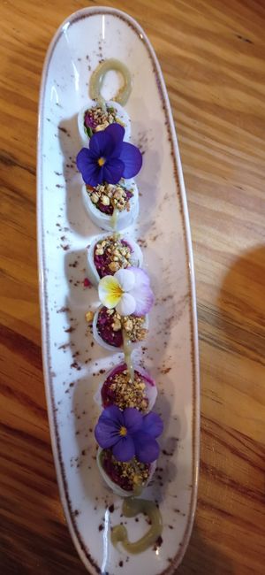 Rollitos de sushi #Veganuary at MIMO in Malaga