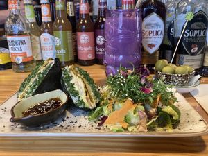 Onigirazu sandwich   at MIMO in Malaga