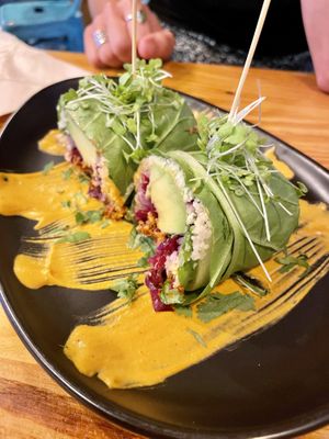 raw burrito  at MIMO in Malaga