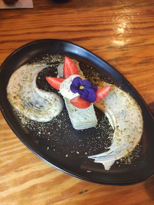 Cheesecake at MIMO in Malaga