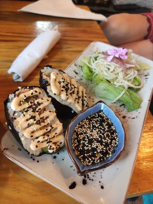 Sushi main at MIMO in Malaga