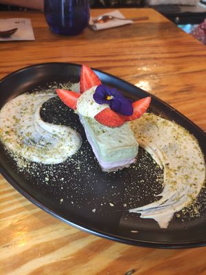 Cheesecake at MIMO in Malaga