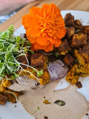 Rainbow India, purple potatoe at MIMO in Malaga