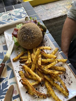 Burger 🍔   at MIMO in Malaga