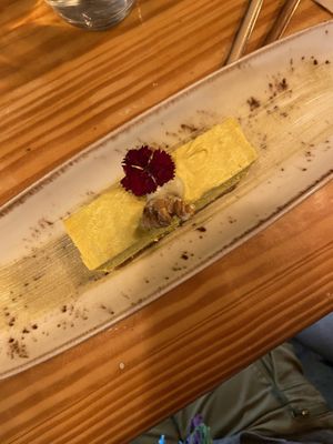 Lemon raw cheesecake  #Veganuary at MIMO in Malaga