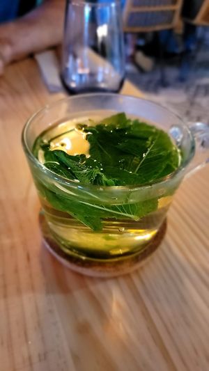 Mint tea at MIMO in Malaga