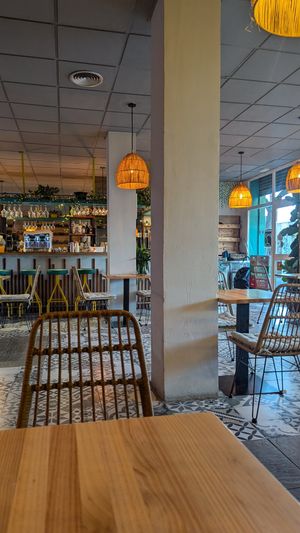 Casual and beautiful restaurant at MIMO in Malaga