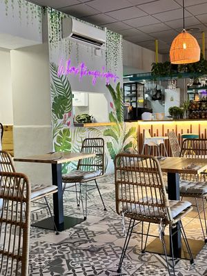 Beautiful restaurantt  at MIMO in Malaga