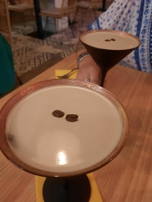 Dos espresso martini de postre 😊 at MIMO in Malaga