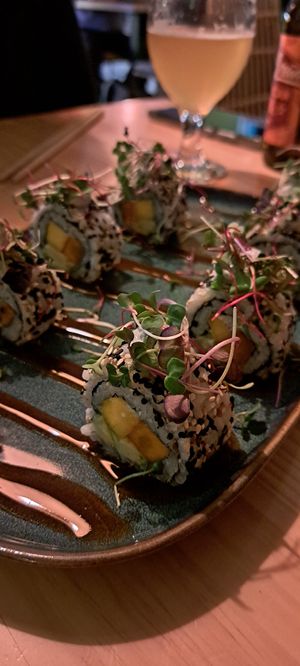 Sushi at MIMO in Malaga